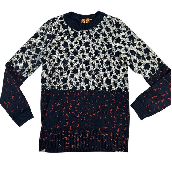 Tory Burch Wool Floral Sweater - Picture 1 of 6